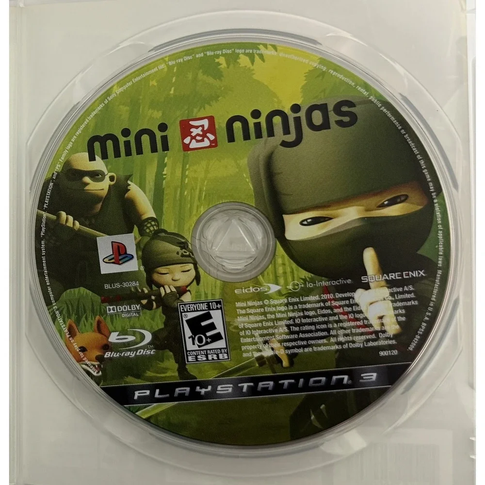 Mini Ninjas - Sony PS3 - CIB - Case Disc Manual Eidos Tested and Working - Picture 3 of 7